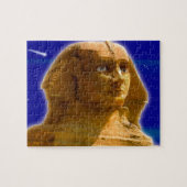 Oude Egyptische Sphinx bij Giza Art Design Legpuzzel (Horizontaal)