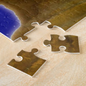 Oude Egyptische Sphinx bij Giza Art Design Legpuzzel (Zijkant)