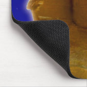 Oude Egyptische Sphinx bij Giza Art Design Muismat (Hoek)