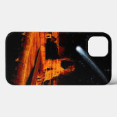 Oude Egyptische Sphinx en Night Comet Art Case-Mate iPhone Case (Achterkant (horizontaal))