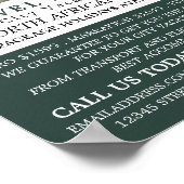 Oude Egyptische standplaats, Caïro, reisbureau Poster (Hoek)