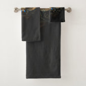 Oude Egyptische Steampunk Mechanische Kever Bad Handdoek (Insitu)