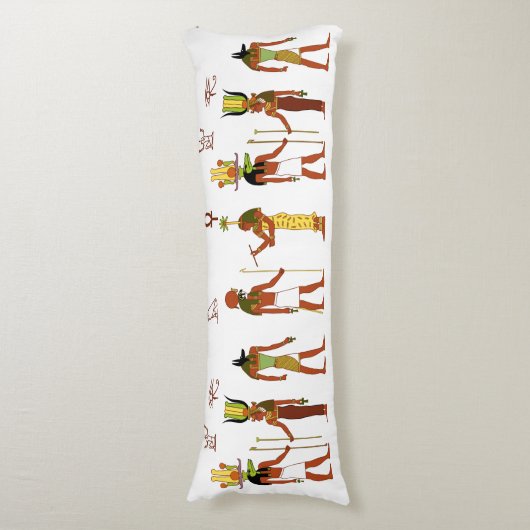 Oude Egyptische steden Lichaamskussen (Voorkant Verticaal)