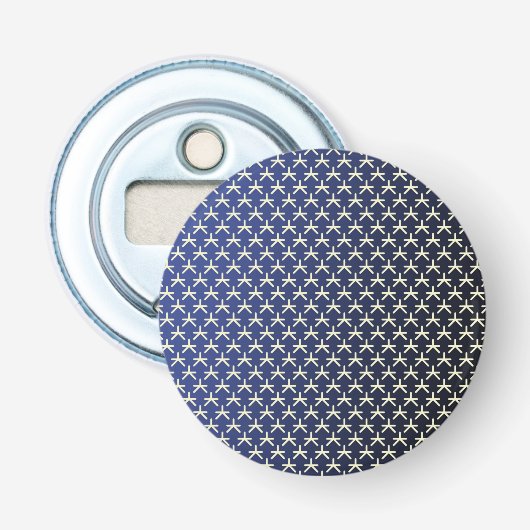 Oude Egyptische sterren Button Flesopener (Voorkant)