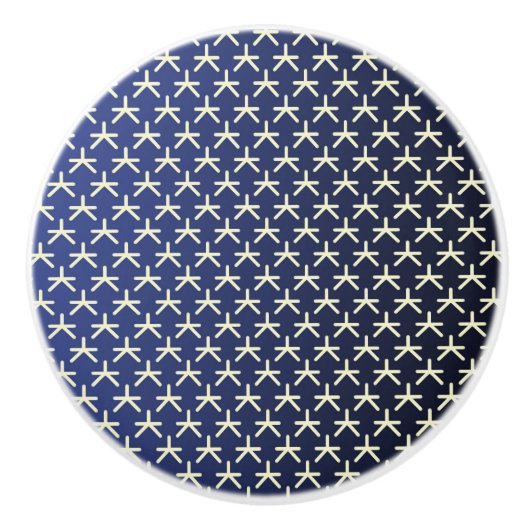 Oude Egyptische sterren Keramische Knop (Voorkant)