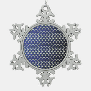 Oude Egyptische sterren Tin Sneeuwvlok Ornament