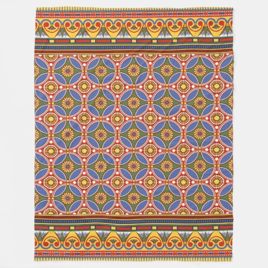 Oude Egyptische stijl Fleece Deken (Voorkant)