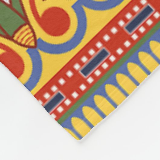 Oude Egyptische stijl Fleece Deken (Hoek)