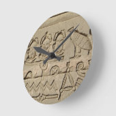 Oude Egyptische symbolen Ronde Klok (Hoek)