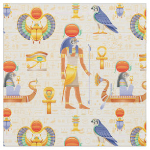 Oude Egyptische symbolen Stof