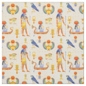 Oude Egyptische symbolen Stof (Swatch)