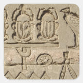 Oude Egyptische symbolen Vierkante Sticker (Voorkant)