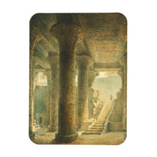 Oude Egyptische Tempel van Esna Magneet