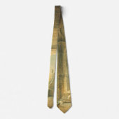 Oude Egyptische Tempel van Esna  Stropdas (Achterkant)