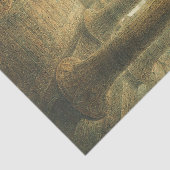 Oude Egyptische Tempel van Esna Tissuepapier (Detail)