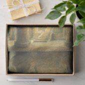 Oude Egyptische Tempel van Esna Tissuepapier (Geschenk)
