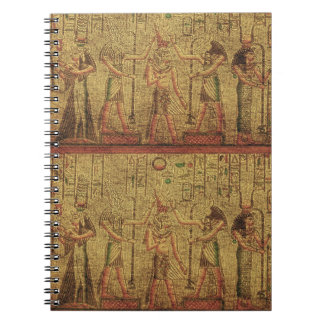 Oude Egyptische Temple Wall Art Notitieboek