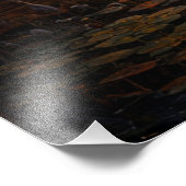 Oude Egyptische Toekomstige Silhouet Kunst Foto Afdruk (Hoek)