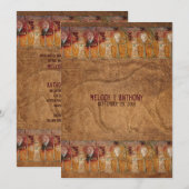 Oude Egyptische uitnodiging tot het huwelijk (Voorkant / Achterkant)