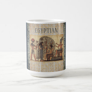 Oude Egyptische Vintage Cultuur Design Kunst Magische Mok