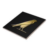 Oude Egyptische vogel - godin Nekhbet Tegeltje (Zijkant)