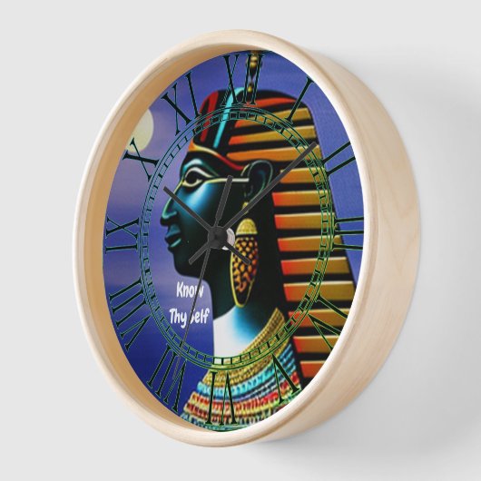 Oude Egyptische Wandklok (Hoek)