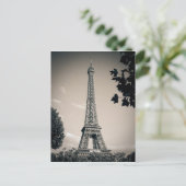 Oude Eiffeltoren  Bruidsshowerspel Postcard Briefkaart (Staand voorkant)
