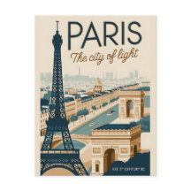 Oude Eiffeltoren Parijs Frankrijk Retro Reizen 