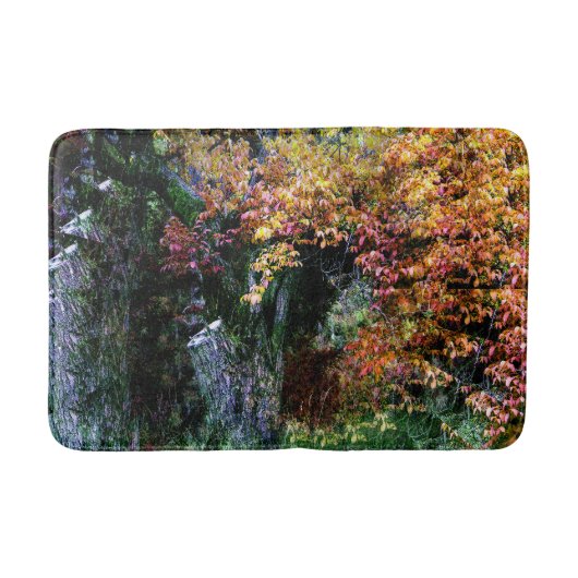 Oude eik boom....... badmat (Voorkant)