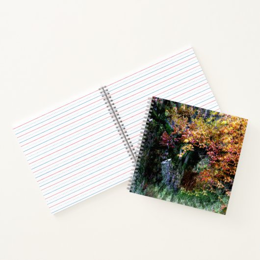 Oude eik boom...... notitieboek (Binnen)