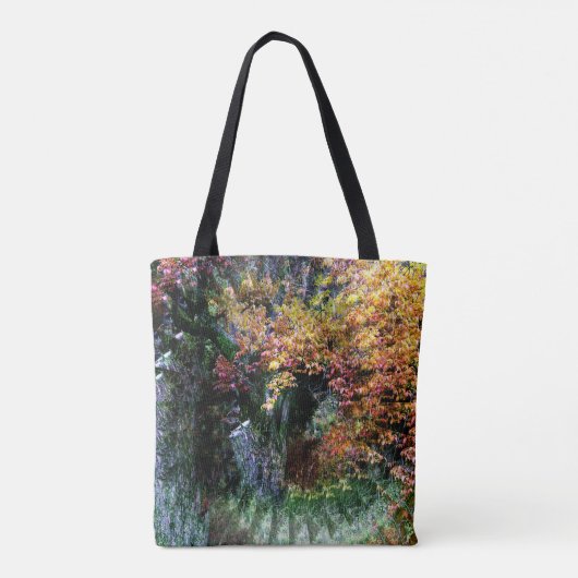 Oude eik boom....... tote bag (Achterkant)