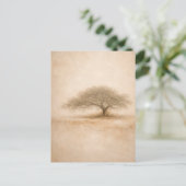 Oude Eik | Zuidelijke Eik Kunst | Postkaart (Staand voorkant)