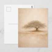 Oude Eik | Zuidelijke Eik Kunst | Postkaart (Voorkant / Achterkant)