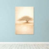 Oude Eik | Zuidelijke Eik | Uitgestrekt Canvas Afdruk (Insitu (Houten vloer))