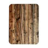 Oude eiken houten textuur achtergrond rechthoekige magneet (Verticaal)