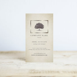  Oude eikenboom Elegant Visitekaartje