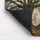 Oude eikenboom in de winter muismat (Hoek)