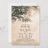  oude eikenboom & love birds vrijgezellenfeest kaart (Voorkant)