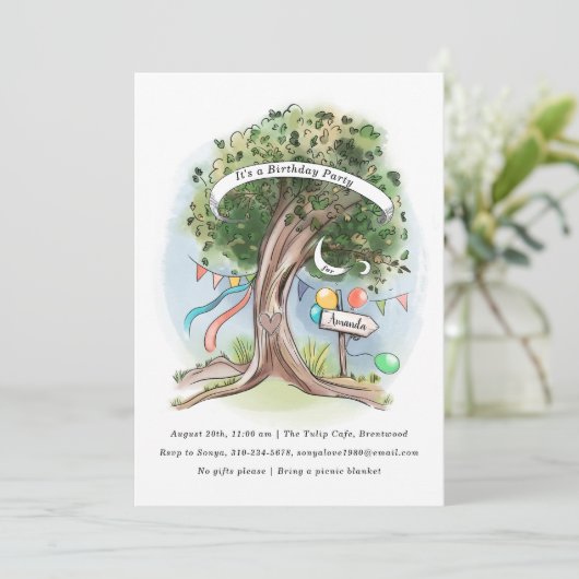 Oude eikenpalmen Vlaggendag Kaart (Staand voorkant)