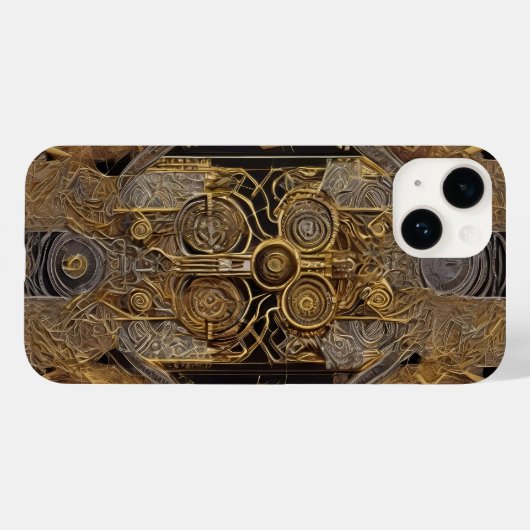 Oude elegantie: Keltisch en Egyptisch Case-Mate iPhone Case (Achterkant (horizontaal))