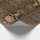 Oude Elegantie: Keltische & Egyptische Fusion Wrap Cadeaupapier (Hoek)