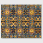 Oude elegantie: Keltische en Egyptische fusie Cadeaupapier (Vlak)