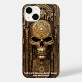 Oude elegantie: Keltische en Egyptische fusie Case-Mate iPhone 14 Hoesje