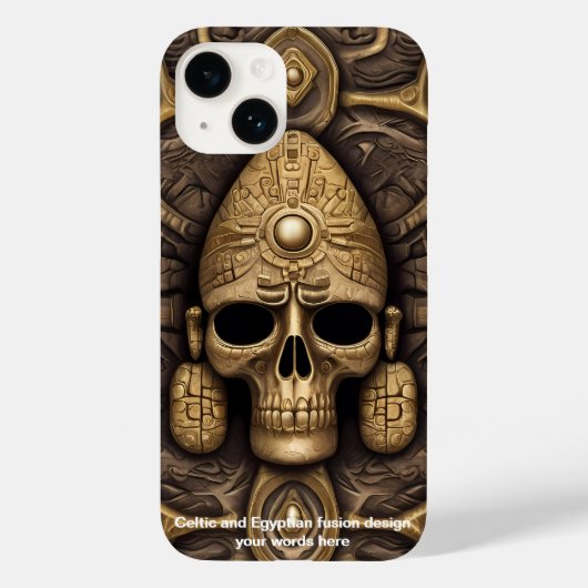 Oude elegantie: Keltische en Egyptische fusie Case-Mate iPhone Case (Achterkant)