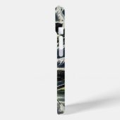 Oude elektricien werkzaam in sneeuwstorm Case-Mate iPhone case (Achterkant / Links)