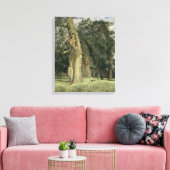 Oude elms in Prater, 1831 Canvas Afdruk (Insitu (Woonkamer))