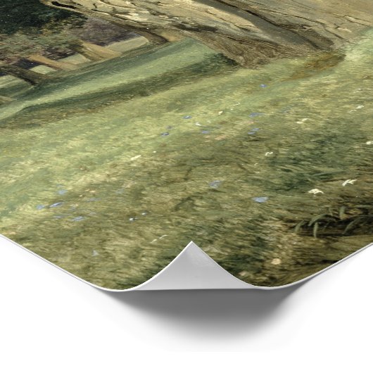 Oude elms in Prater, 1831 Poster (Hoek)