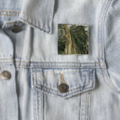 Oude elms in Prater, 1831 Vierkante Button 5,1 Cm (In situ)