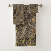 Oude en moderne stijl, camouflage bad handdoek (Insitu)