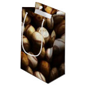 oude en nieuwe honkballen Vaderdag Klein Cadeauzakje (Achterkant Gekanteld)